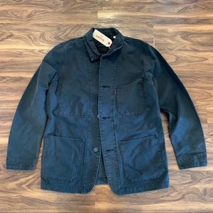 NWT BLACK LEVIS ENGINEERS JACKET